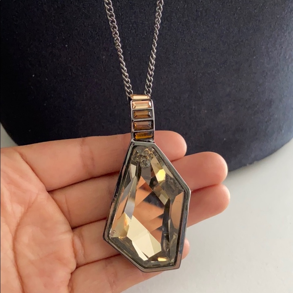 Express Drop Jewel Necklace - Picture 2 of 3